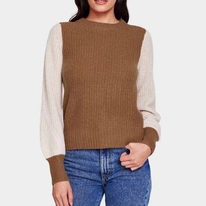 White + Warren | Cashmere Colorblock Sweater